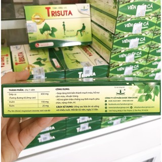 VIÊN GIẤP CÁ TRISUTA 30v