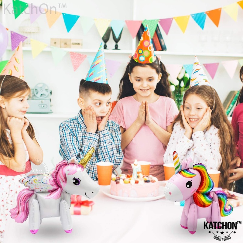 Bong Bóng Hình Ngựa Một Sừng 3D Cỡ Lớn