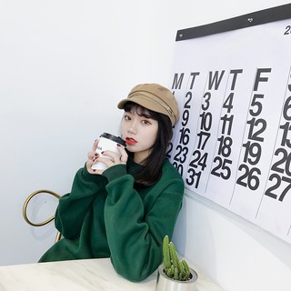 Nón beret đen