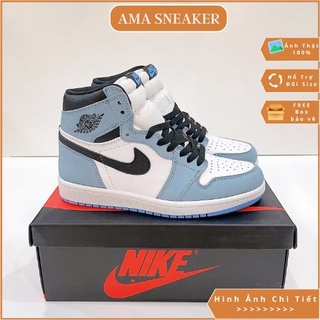 Giày sneaker Jordan High University Da phấn - BẢN ĐẸP FULLBOX KÈM 1 DÂY PHỤ - Hàng Chuẩn - Ảnh Thật