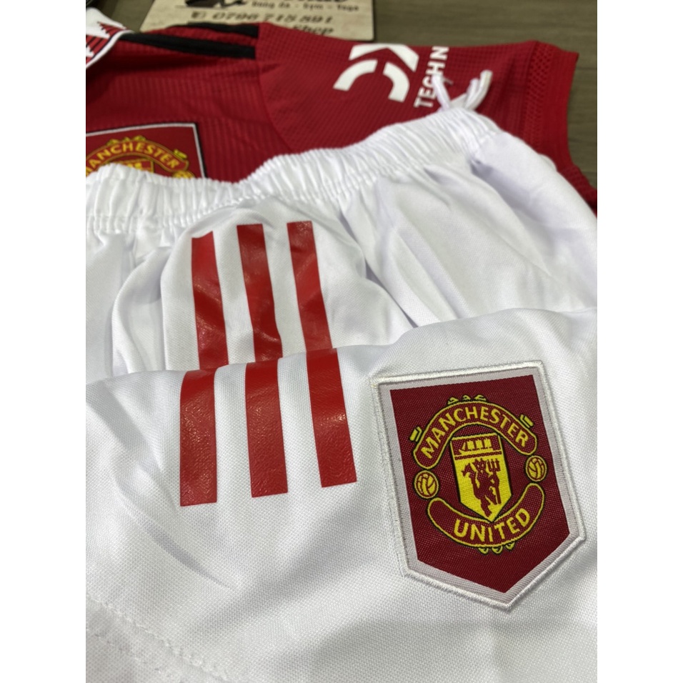 [SUPER THÁI] Áo bóng đá CLB MU Đỏ vải mè Thái cao cấp (Bản Teamview)