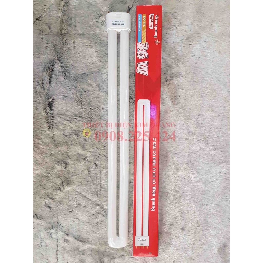 Bóng đèn DOUBLEWING Điện Quang FPL 36W/Bóng đèn Doublewing Điện Quang chữ U thủy tinh 36W