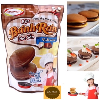 Bột bánh rán vị socola Ajinomoto 200g, bột bánh rán pha sẵn