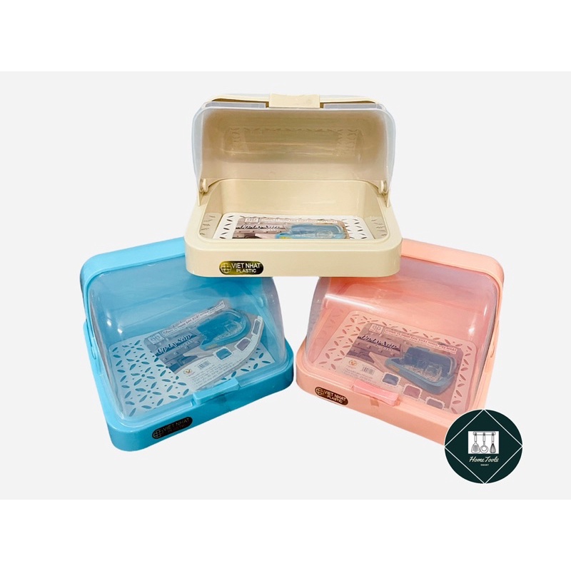Khay úp ly cốc, bình sữa có nắp nhựa Việt Nhật 1355 - Giá siêu rẻ