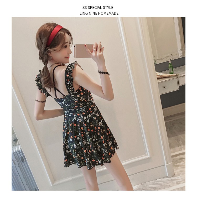 Váy bơi liền thân Thun lạnh quảng châu 1810 | BigBuy360 - bigbuy360.vn