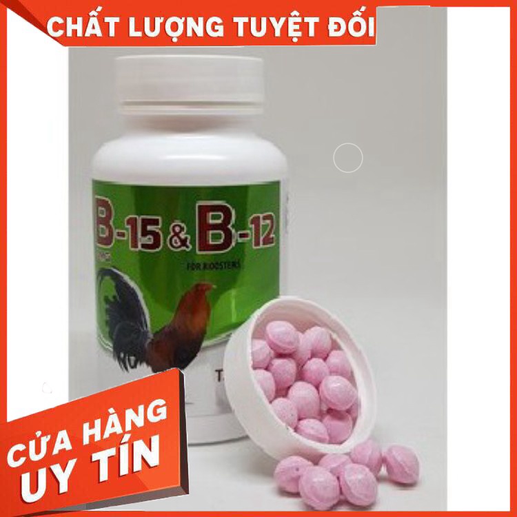 B15 B12 - Thuốc nuôi cho gà chế độ đá