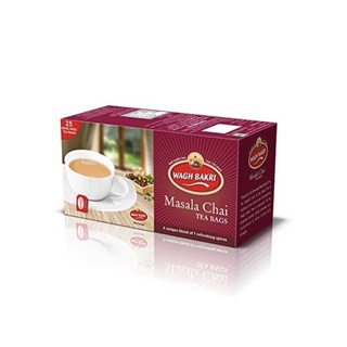 Trà Túi Lọc Masala Chai Tea Bag Wagh Bakri 50g