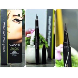 Kẻ mắt nước không trôi Vacosi Waterproof Pen Eyeliner