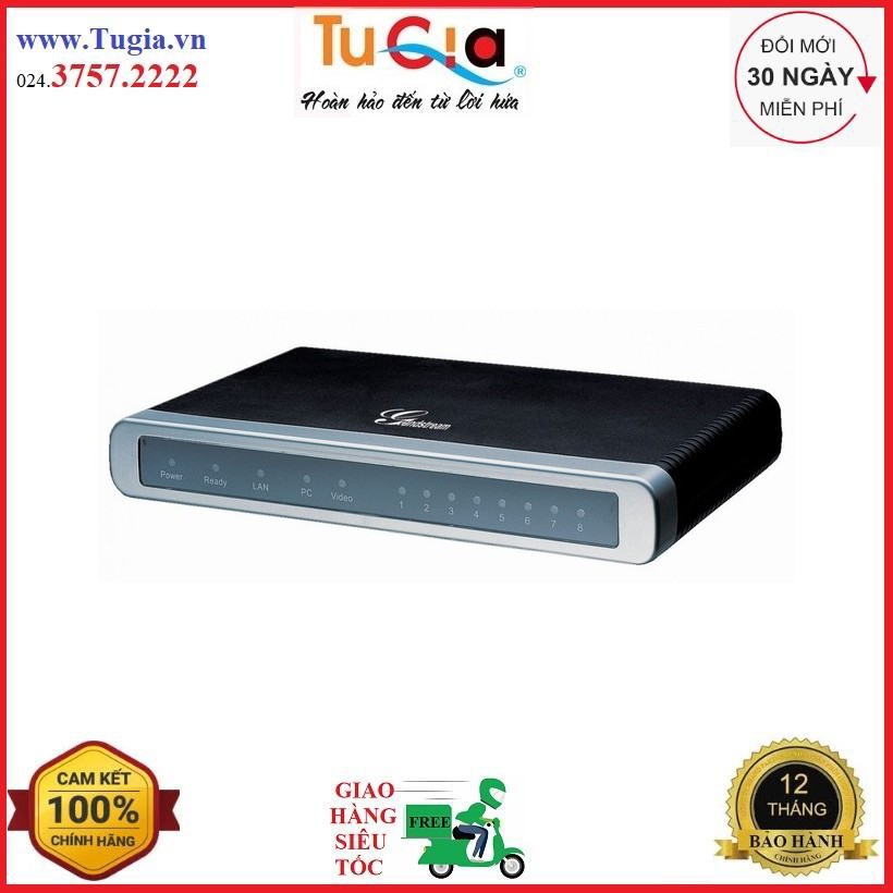 Cổng giao tiếp VOIP-FXO Grandstream GXW4104 - Hàng chính hãng