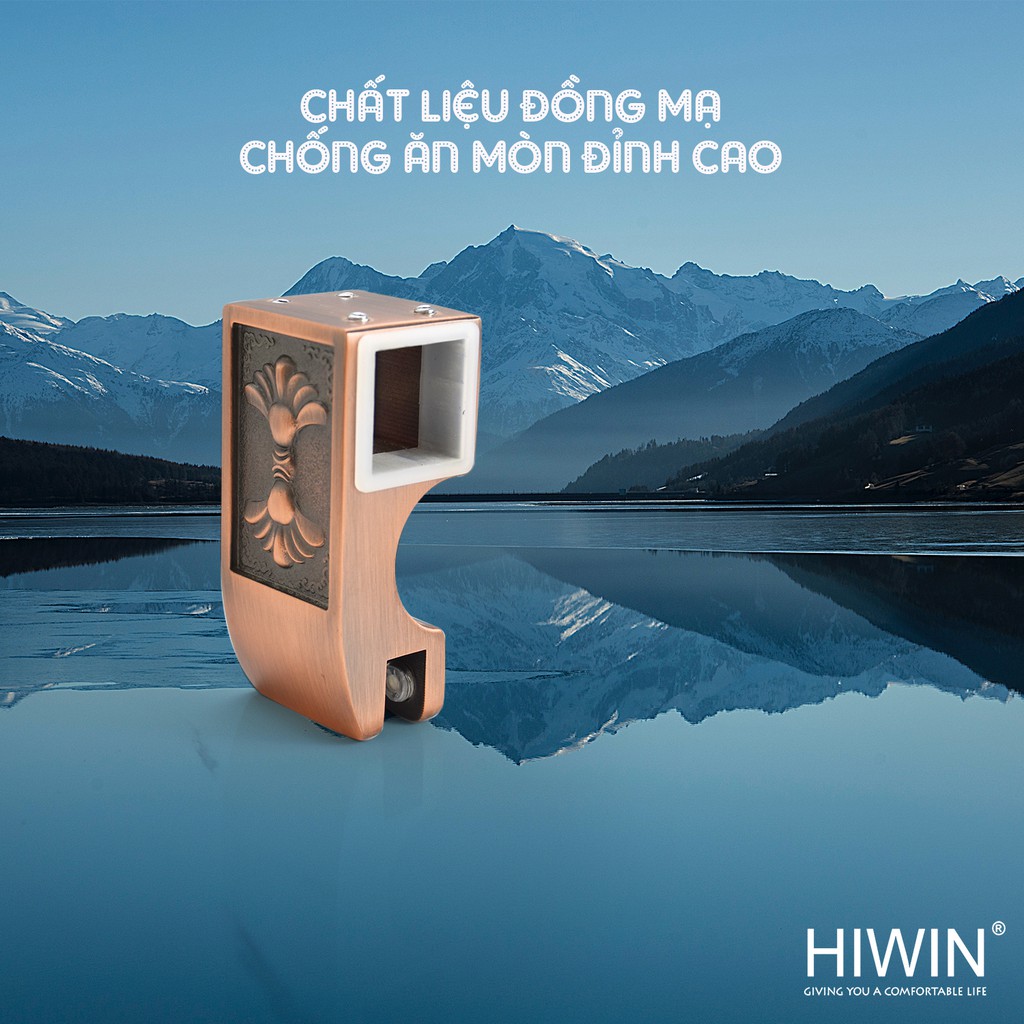 Sỏ cabin kính nhà tắm phong cách tân cổ điển mạ màu đồng Hiwin ZU-702