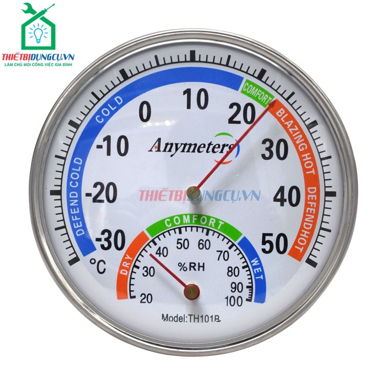 Đồng hồ đo nhiệt độ và độ ẩm TH101B