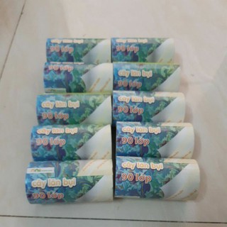 combo10 lối lăn bụi 90 lớp KHÔNG CÓ CÁNG