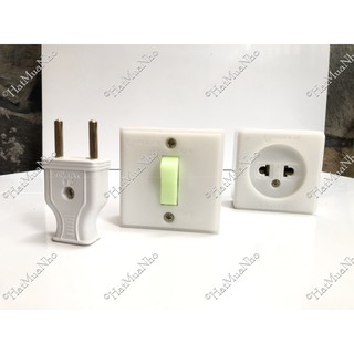 Phụ kiện busy board | Phích cắm điện chân tròn