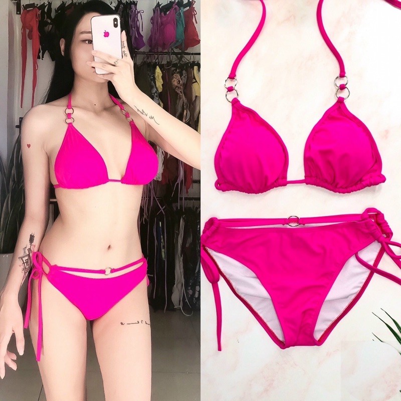 Bikini tam giác phối khoen tròn | BigBuy360 - bigbuy360.vn