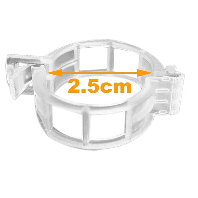 Kẹp nhựa cố định cây trồng có thể tái sử dụng