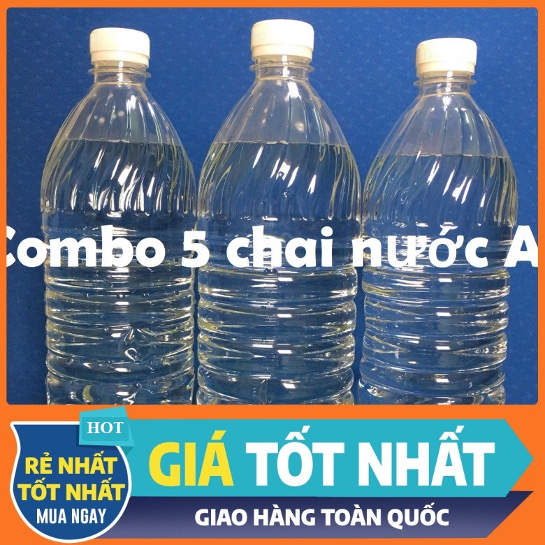 Nước A - Set 5 chai 1,5l