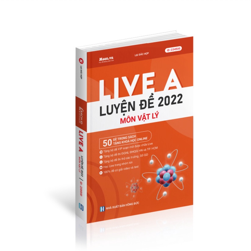 Bộ đề minh họa 2022 , Sách ID 50 Đề thi trắc nghiệm môn Vật Lí