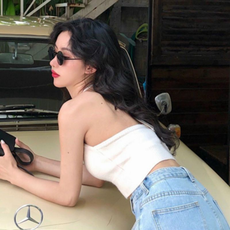 Áo yếm tròng cổ hở lưng mát mẻ A30