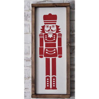 Tranh gỗ handmade - Nutcracker - Decor phong cách vintage trang trí