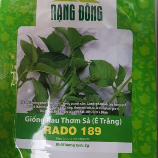 Combo 5 gói Hạt Giống rau thơm é sả