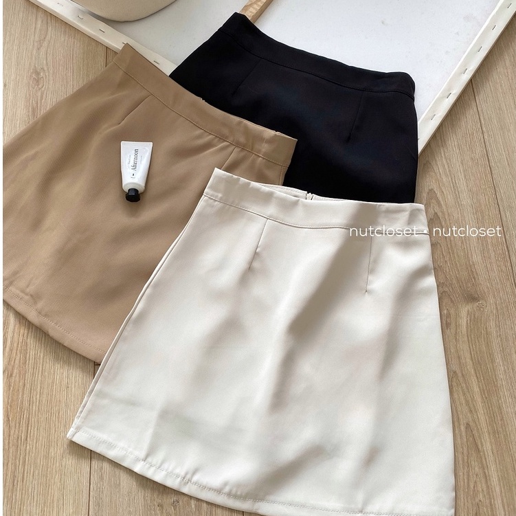 Chân váy zip kéo khoá sau 2085_CV0078