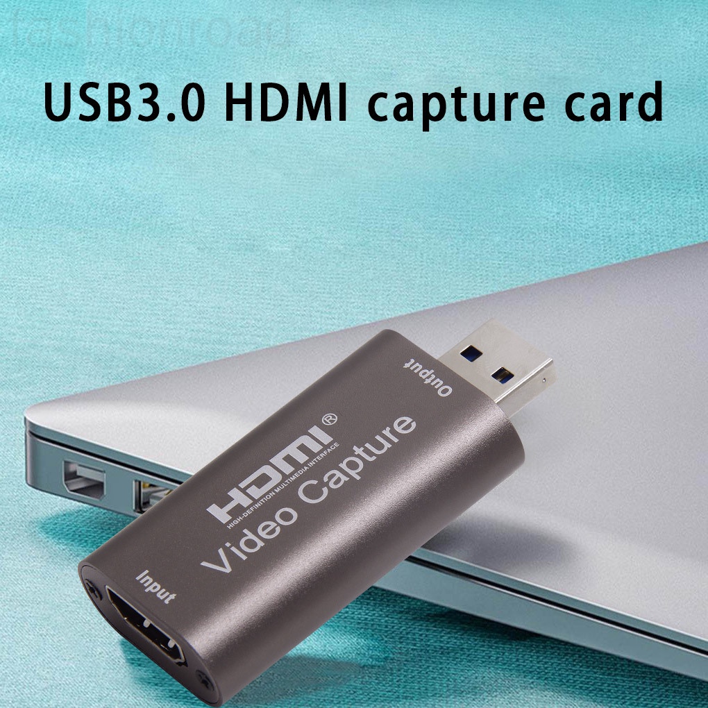 Card Đồ Họa Video Usb 3.0 1080p 60fps Hd Cho Live Streaming Fashionroad