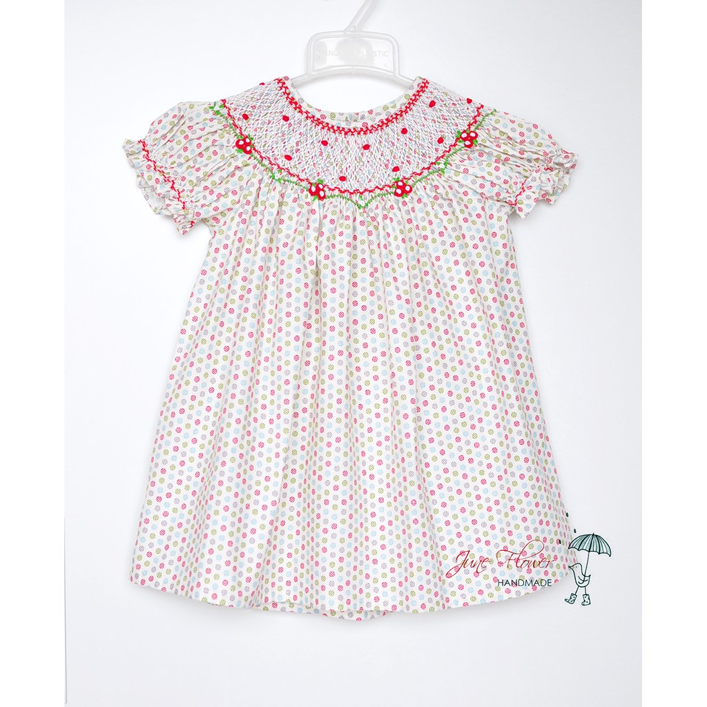 Váy smock noel