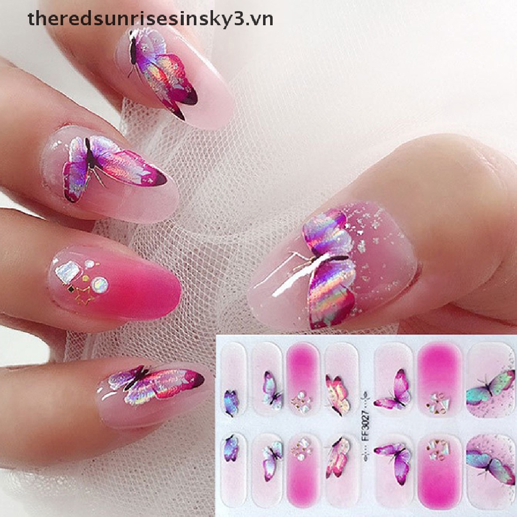 Miếng Dán Trang Trí Móng Tay Nghệ Thuật DIY