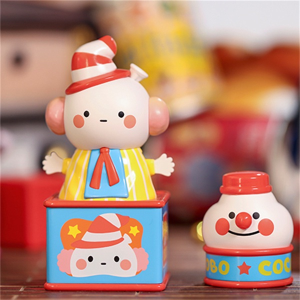 ★Hgtoys★  Búp Bê POPMART Bobo and Coco ZAKKA Series Vintage Có Hộp Quà Tặng Trang Trí Thời Thượng