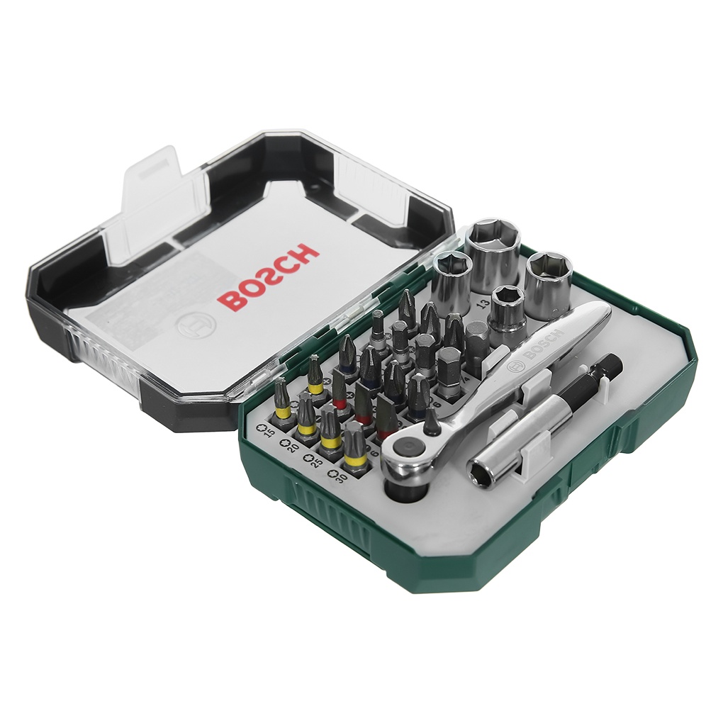 Dụng cụ vặn vít 26 món Bosch 2607017322