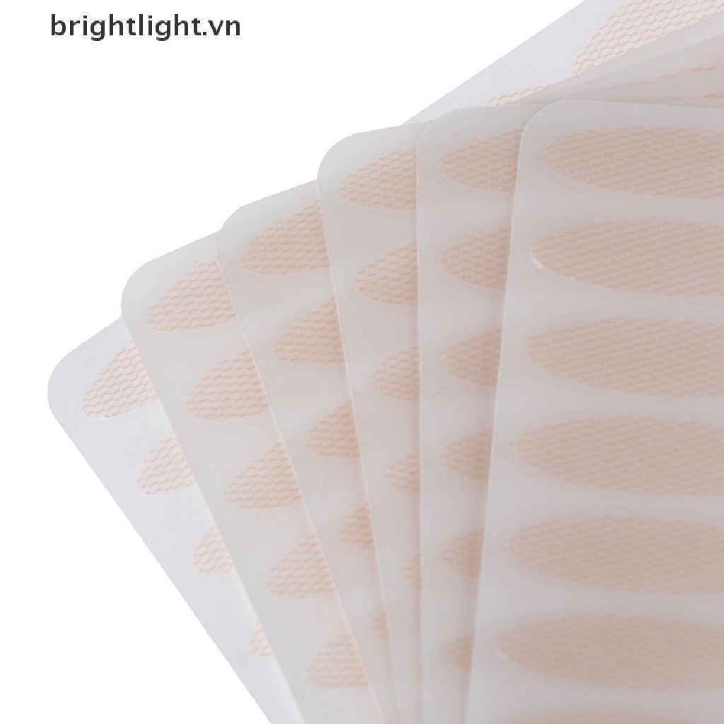 [Hàng mới về] Set 5 tờ 240 miếng dán nhấn mí tự dính dạng vải lưới ren dành cho làm đẹp