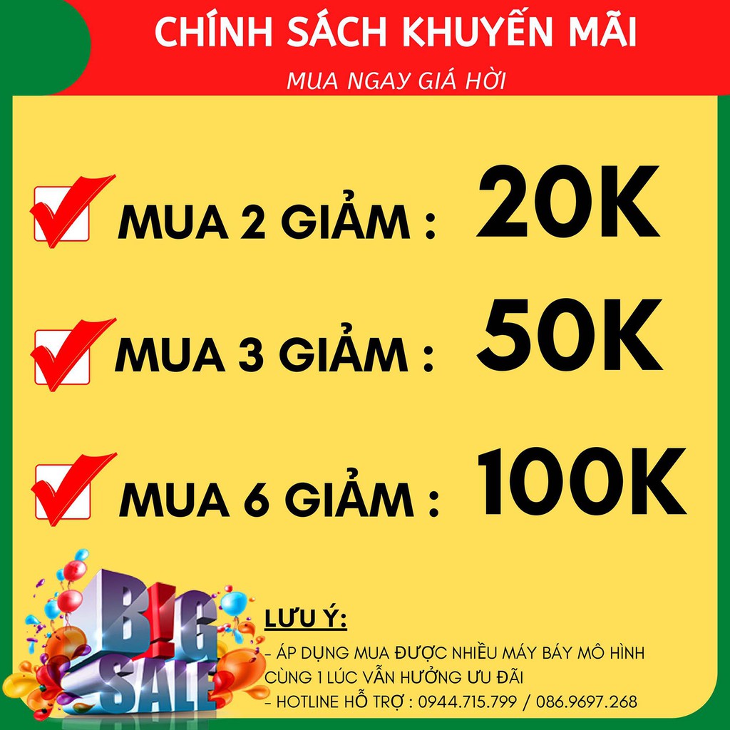 Bamboo Airway 20cm có bánh xe - Máy bay mô hình kim loại sáng trang trí - Bộ sưu tập cho bé