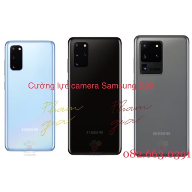 Dán Cường lực kính camera Samsung Galaxy S20 S20+ S20 ultra