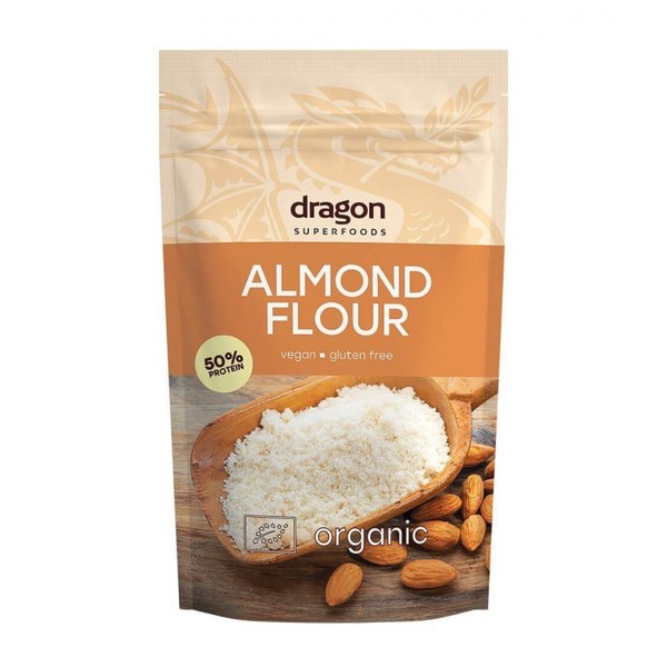 Bột hạnh nhân hữu cơ (Organic Almond Flour) - Dragon Superfoods - 200g - HCMShop