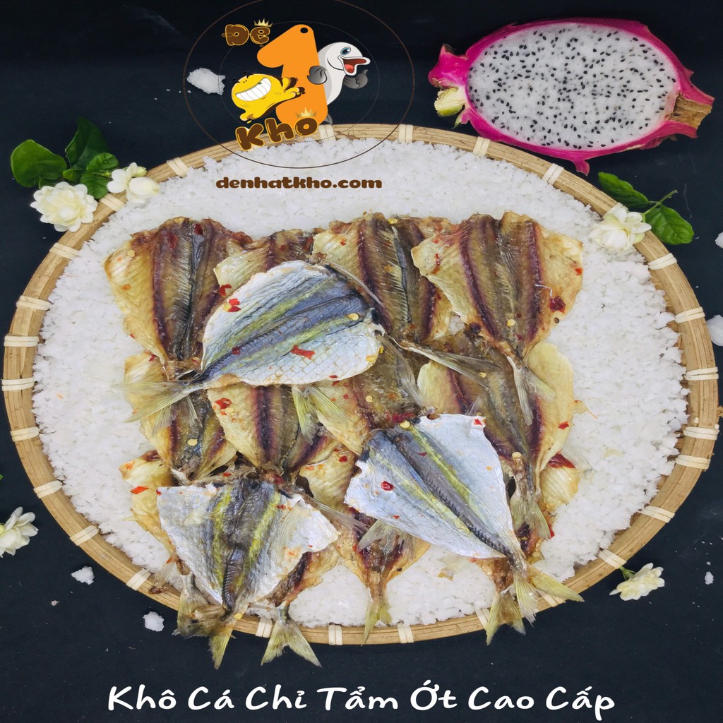 Cá Chỉ Vàng Đệ Nhất Khô 500g Ko Ớt Thịt Dày Thơm Ngon Tự Nhiên Gia Vị Đậm Đà Chuẩn Xuất Khẩu Cao Cấp Đặc Sản Phan Thiết