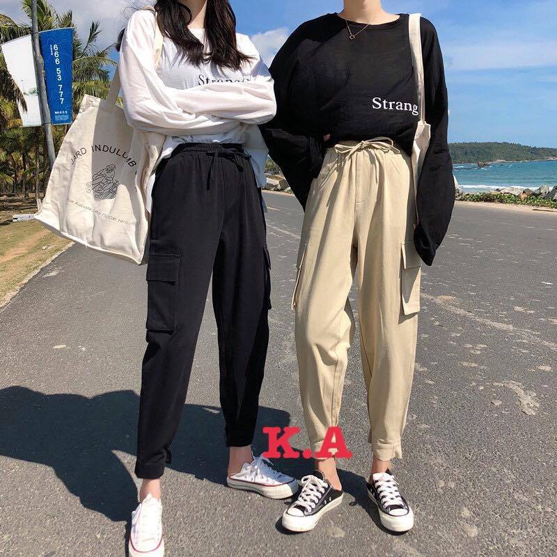 Quần kaki 2 túi bên cạnh đầu gối_A9805 | BigBuy360 - bigbuy360.vn