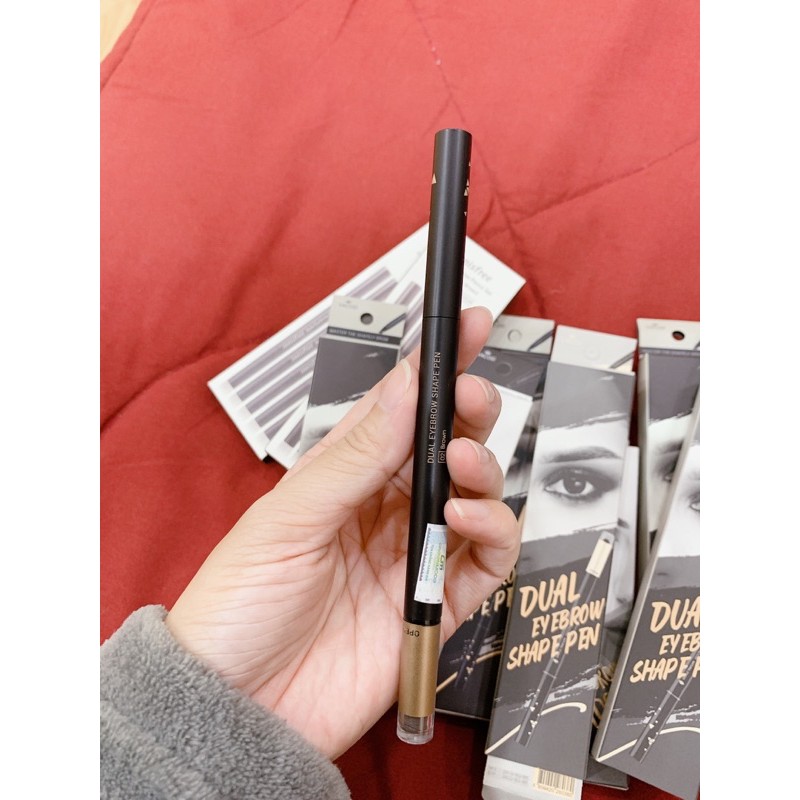 Chì Kẻ Mày 3 Đầu Vacosi Dual Eyebrow Shape Pen | BigBuy360 - bigbuy360.vn