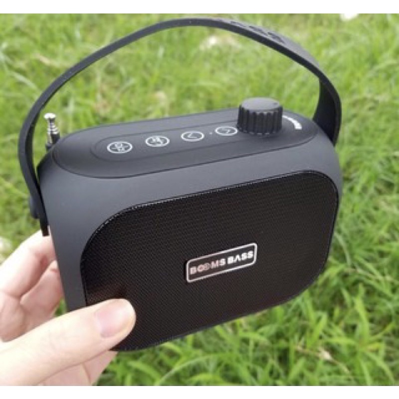Loa Bluetooth Mini BOMBASS L15 Chất Lượng Âm Thanh Đỉnh Cao - Quai xách tiện lợi - Bass mạnh