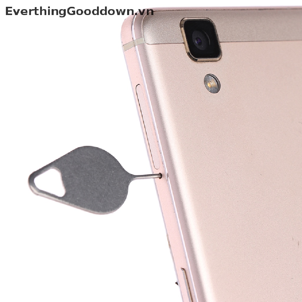 Bộ 3 Dụng Cụ Tháo Gỡ Khay Sim Điện Thoại Bằng Thép Không Gỉ Tiện Dụng