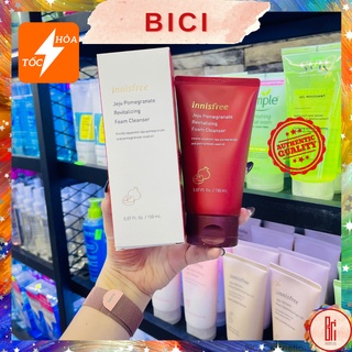 Sữa Rửa Mặt Lựu Đỏ Innisfree Jeju Pomegranate Revitalizing Foam Cleanser