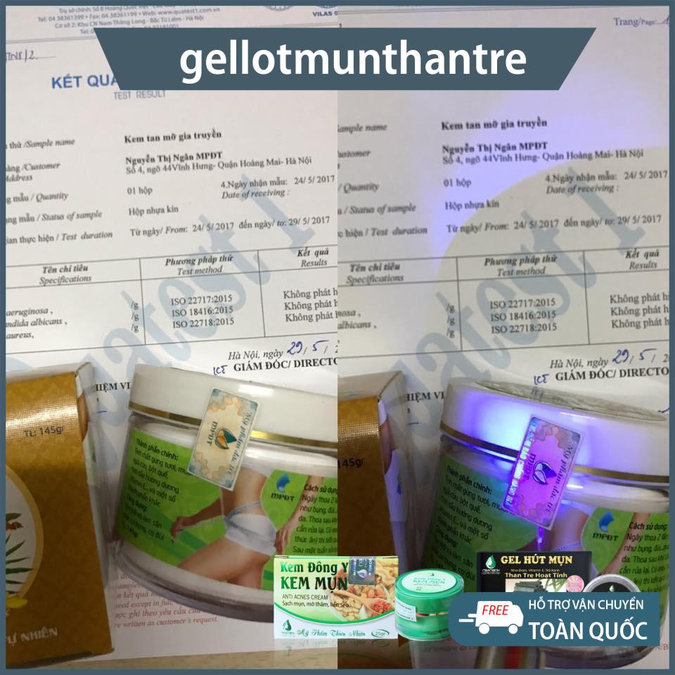 Kem tươi tan mỡ gia truyền loại bỏ mỡ thừa các vùng cơ thể, giảm mỡ đùi, mỡ tay, mỡ chân, da săn chắc đàn hồi