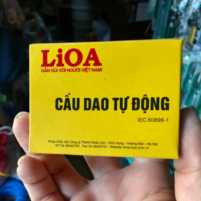 CB lioa cầu dao tự động