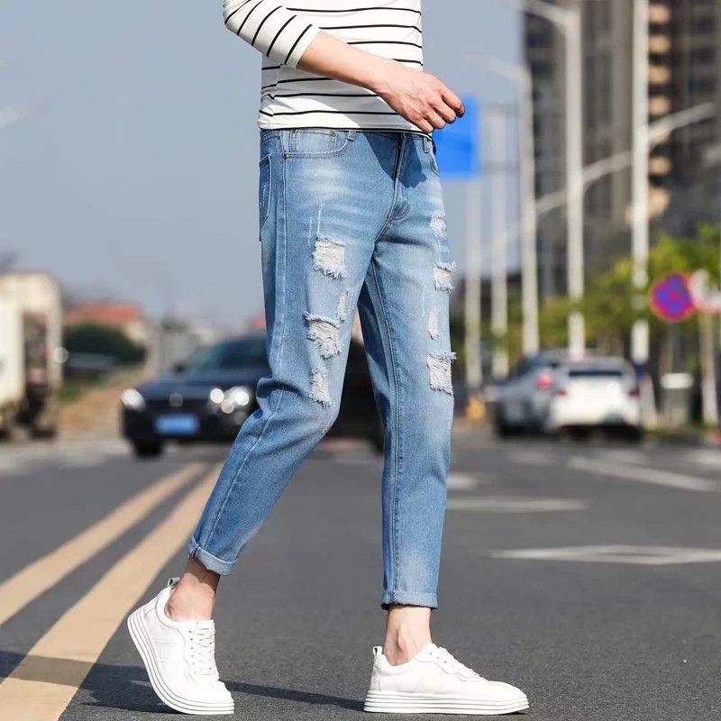 Quần jeans dài cỡ 27-38 thời trang cho nam