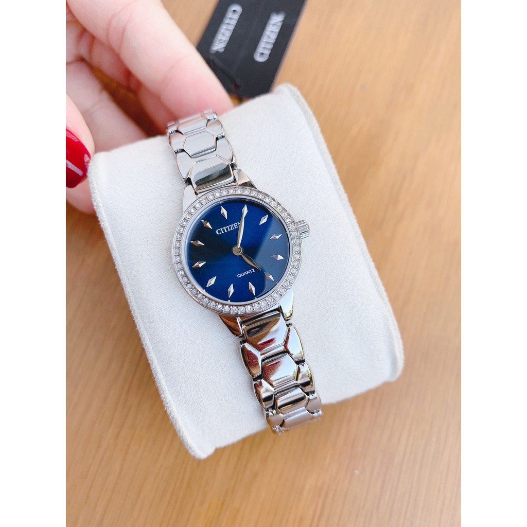 Đồng hồ nữ chính hãng Citizen EZ7010-56L - Máy Quartz pin - Kính cứng