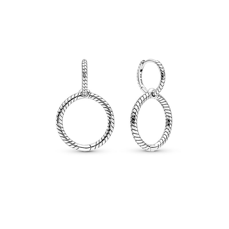 Bông Tai Bạc 925 Pandora Dream Dora Hồng Có Thể Thích Hợp Cho Cặp Đôi299562C00