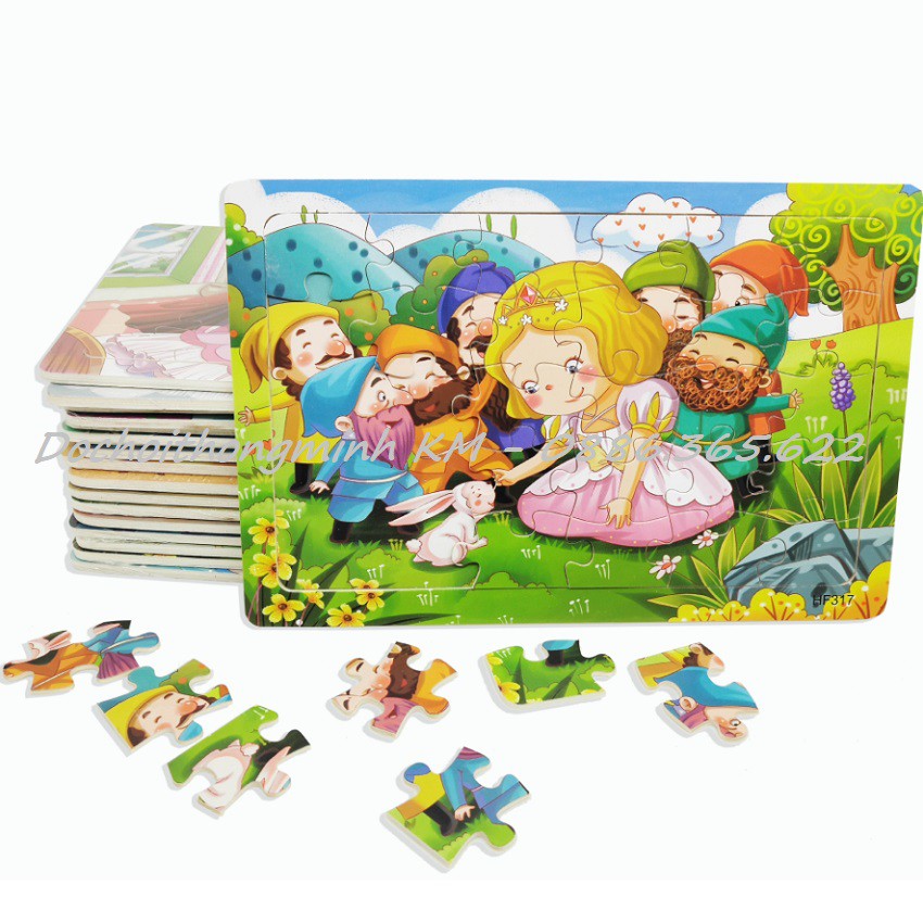 Puzzle ghép hình gỗ 30 mảnh nhiều mẫu siêu đẹp