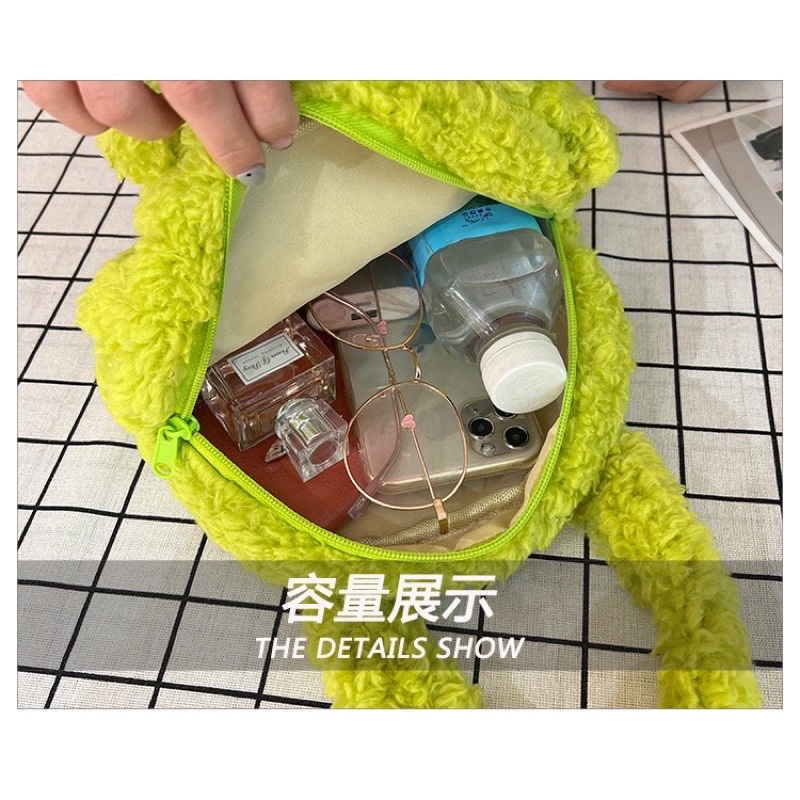 Túi đeo vai ENVIROSAX hình thú nhồi bông đáng yêu cho bé gái