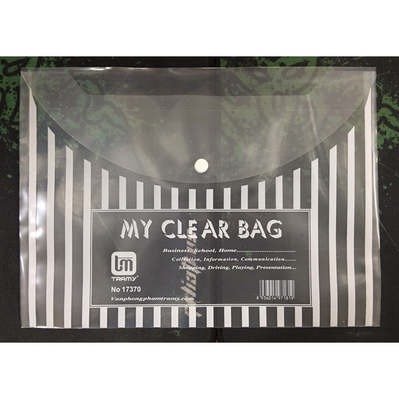 [SALE] Combo 30 Túi Clear bag - túi đựng tài liệu - hồ sơ cao cấp