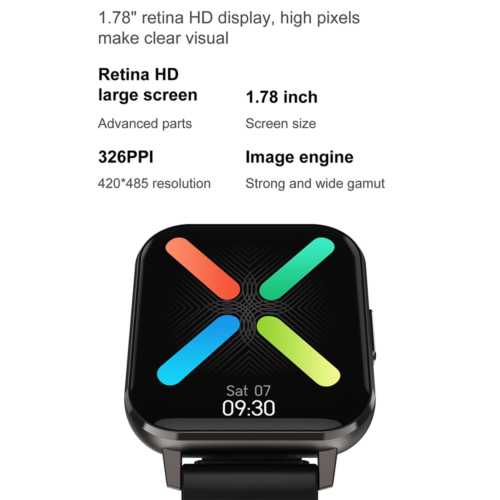 Đồng hồ thông minh đa chức năng màn hình 1.78inch
