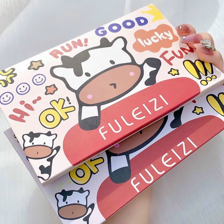 Bảng Phấn Mắt 18 Ô Hình Bò Sữa 1